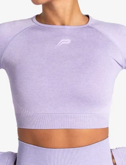 ADAPT 2.0 Seamless Crop Top Lilac