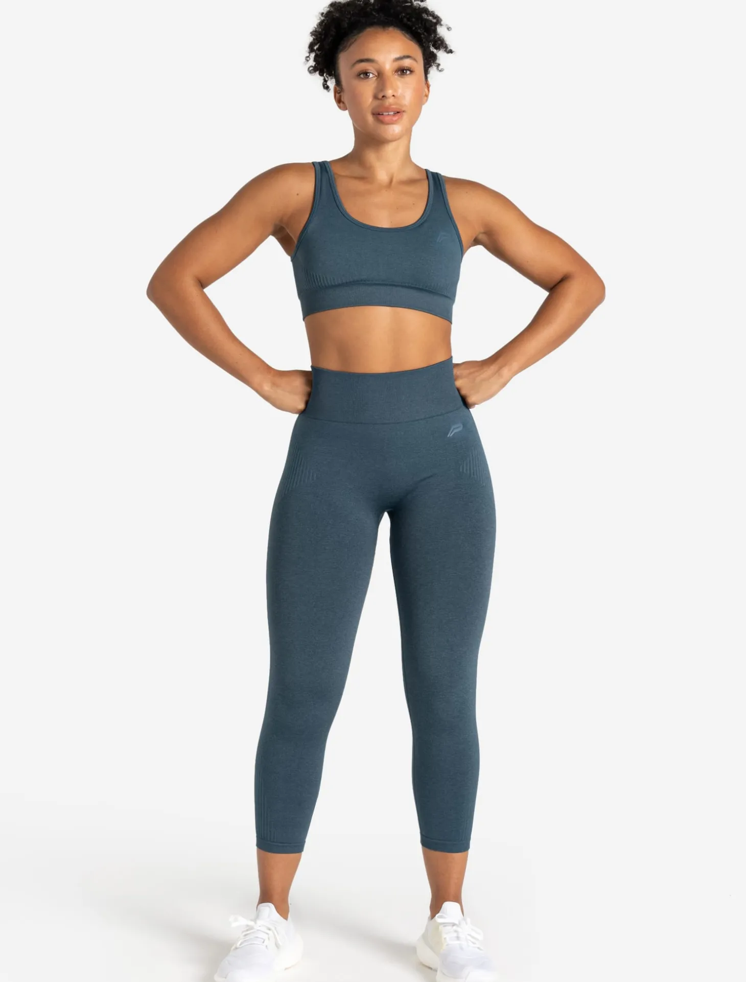 ADAPT 2.0 Seamless 7/8 Leggings Petrol Blue