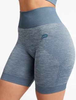 ADAPT Seamless Shorts Slate Blue