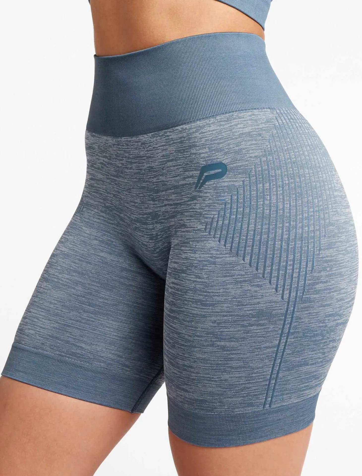 ADAPT Seamless Shorts Slate Blue