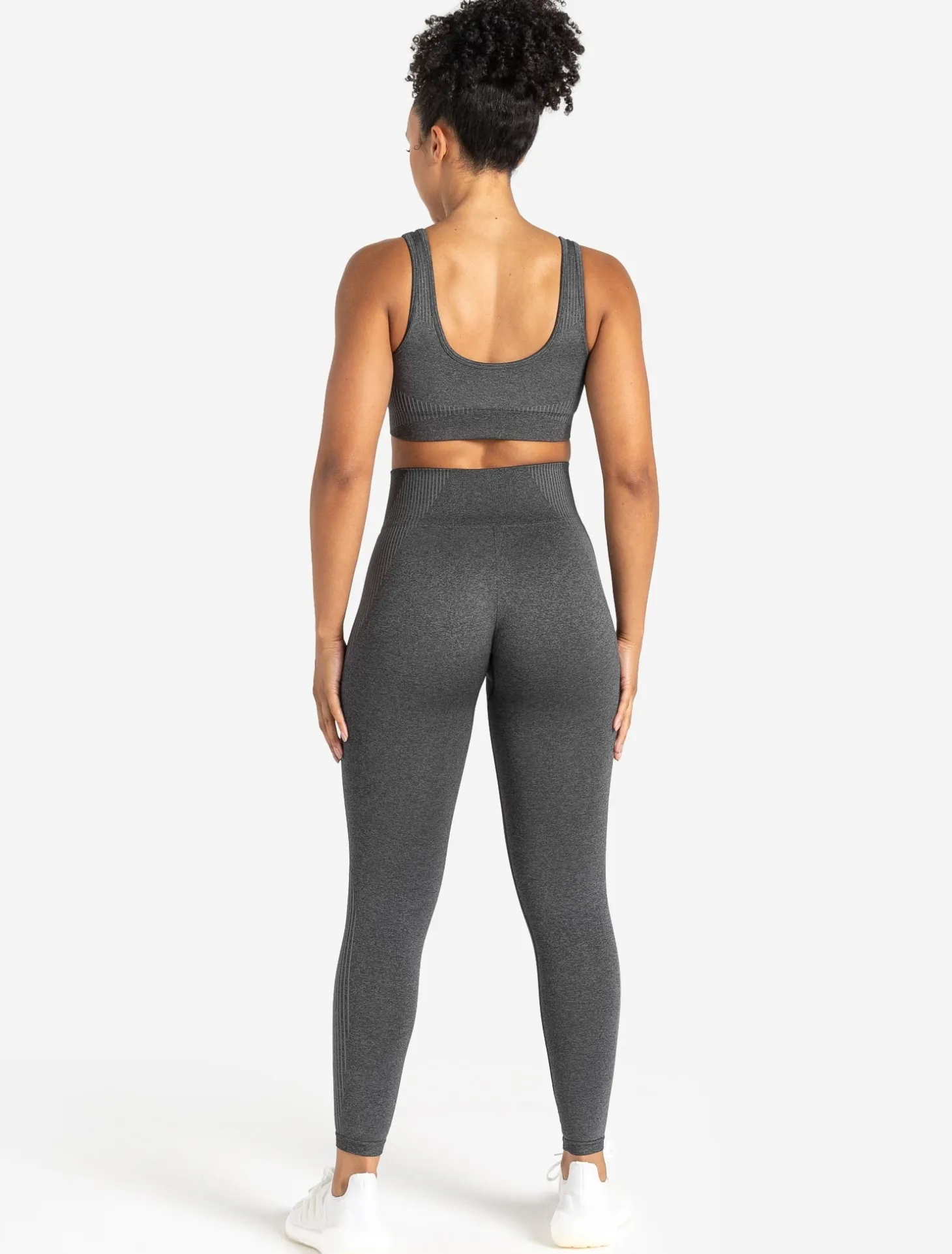 ADAPT 2.0 Seamless Sports Bra Charcoal