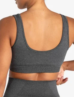 ADAPT 2.0 Seamless Sports Bra Charcoal