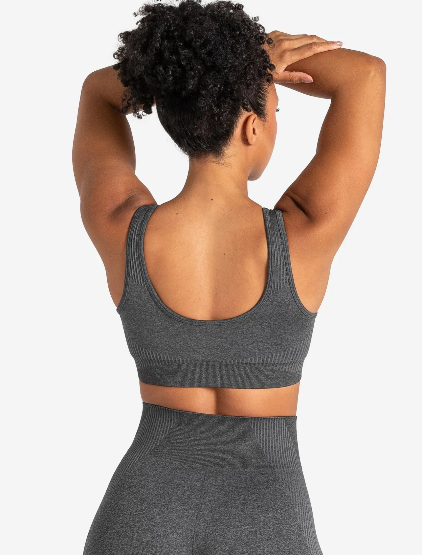 ADAPT 2.0 Seamless Sports Bra Charcoal