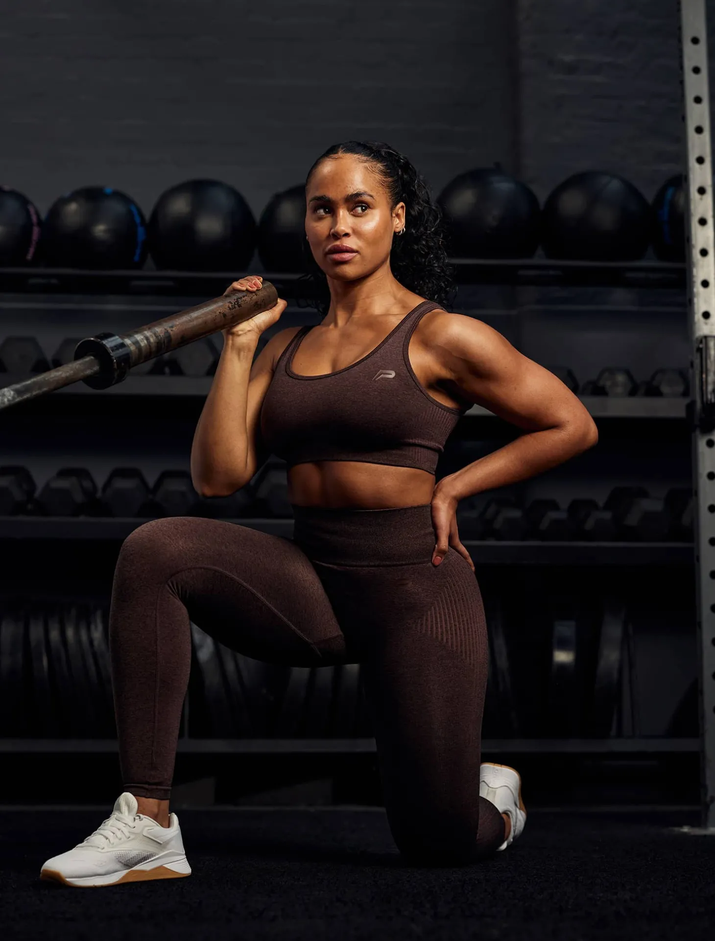 ADAPT 2.0 Seamless Sports Bra Cherry Brown