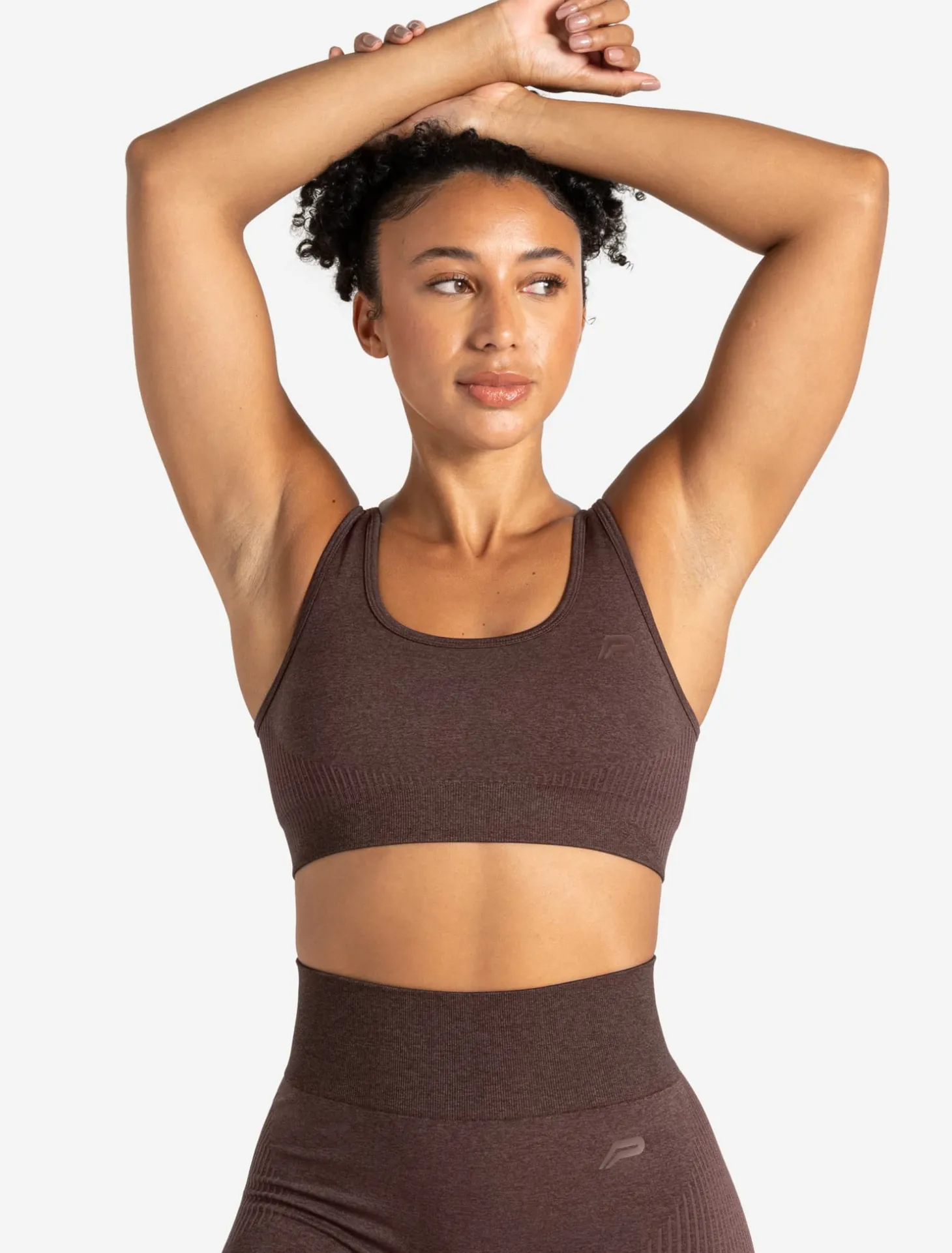 ADAPT 2.0 Seamless Sports Bra Cherry Brown