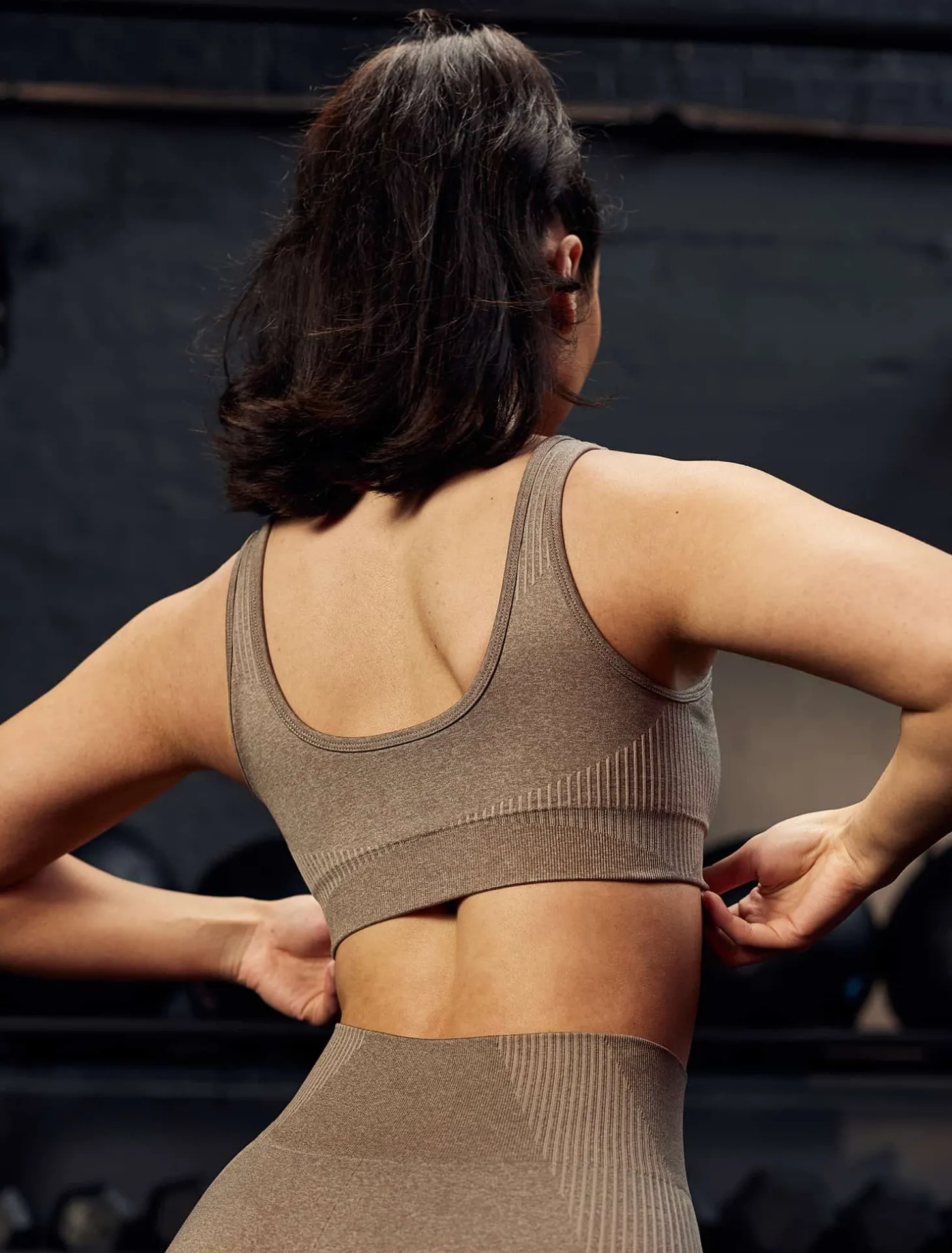ADAPT 2.0 Seamless Sports Bra Fawn