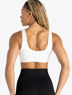 ADAPT 2.0 Seamless Sports Bra White