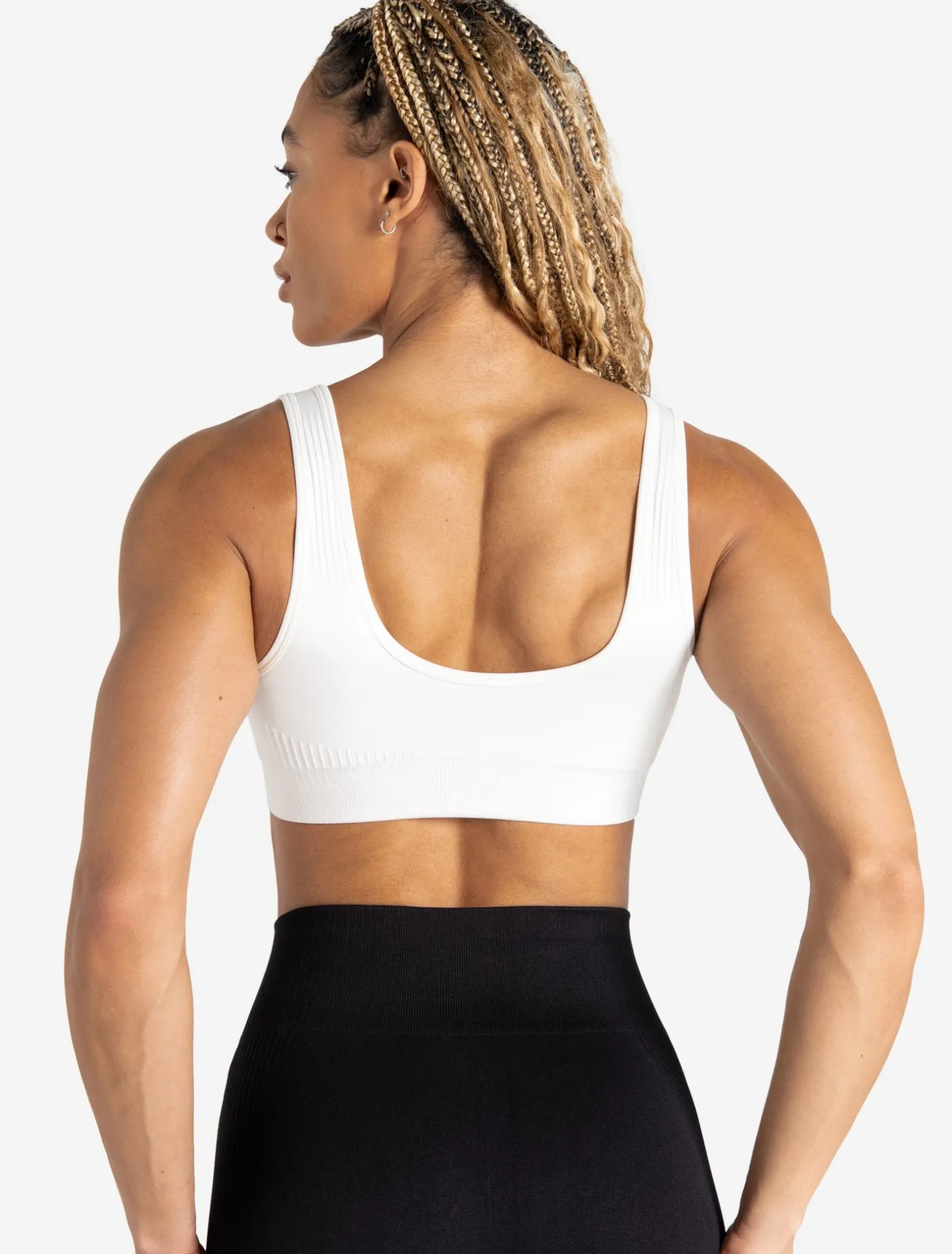 ADAPT 2.0 Seamless Sports Bra White