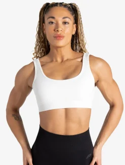 ADAPT 2.0 Seamless Sports Bra White