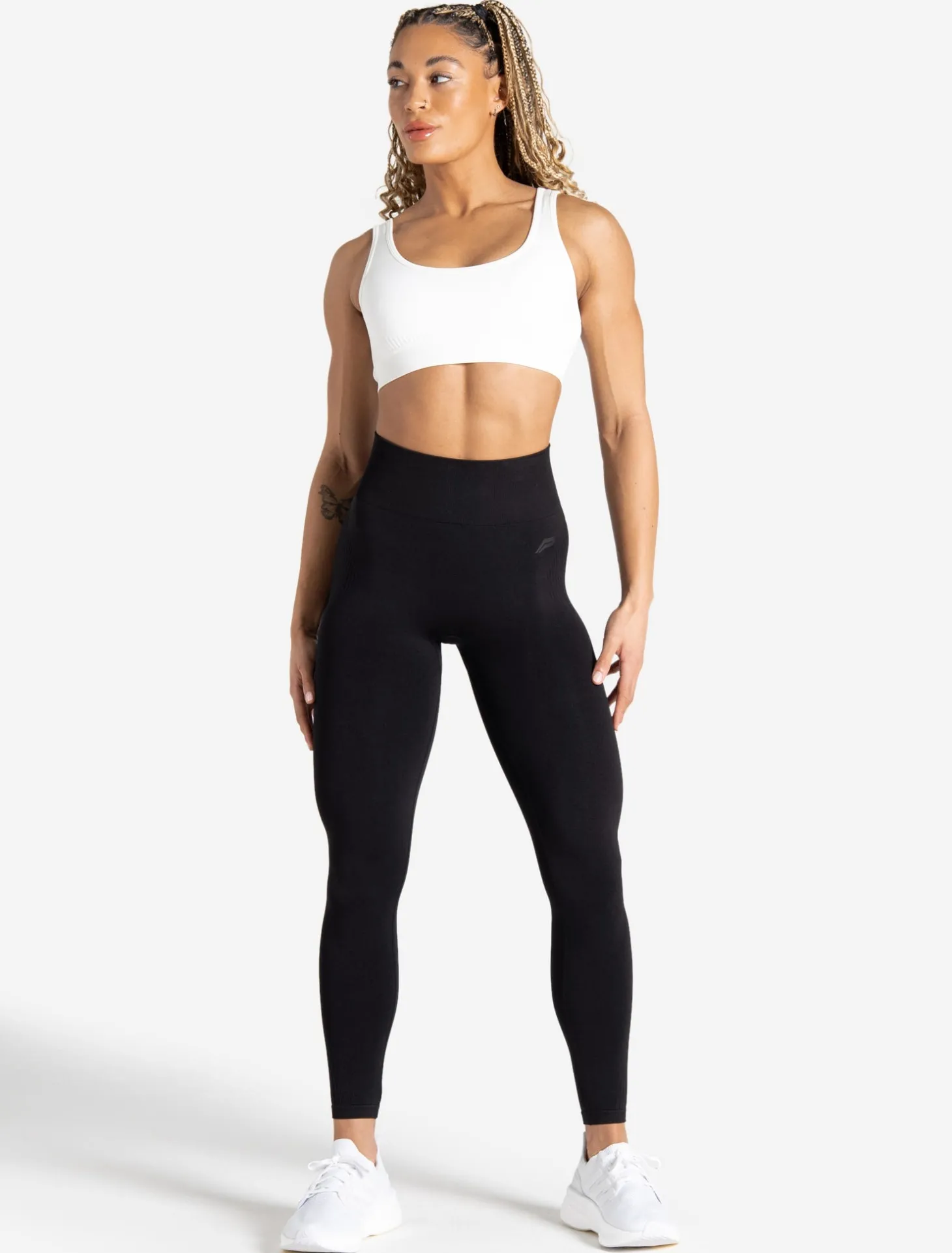ADAPT 2.0 Seamless Sports Bra White
