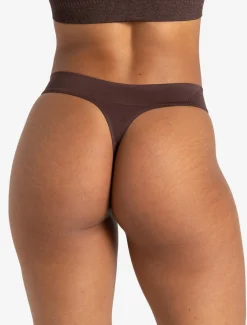 ADAPT 2.0 Seamless Thong Cherry Brown