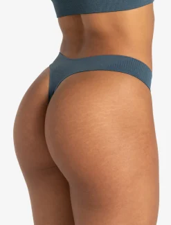 ADAPT 2.0 Seamless Thong Petrol Blue
