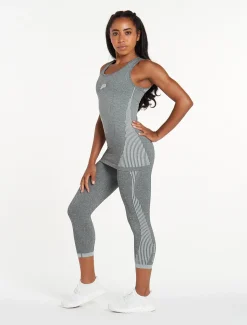 ADAPT Seamless Vest Light Grey