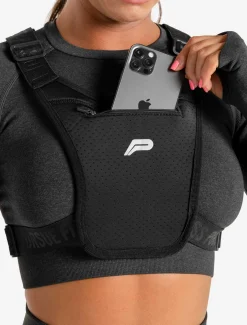 Adjustable Training Vest Black