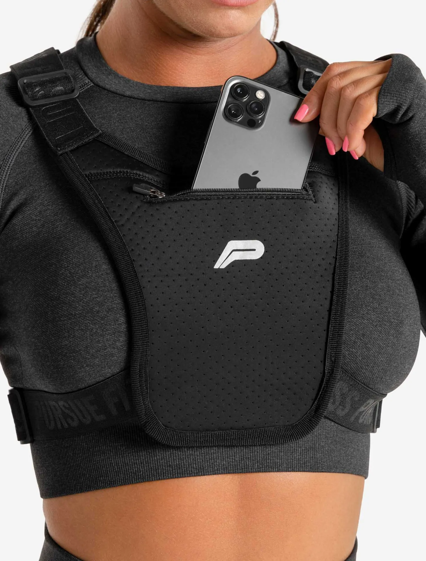 Adjustable Training Vest Black