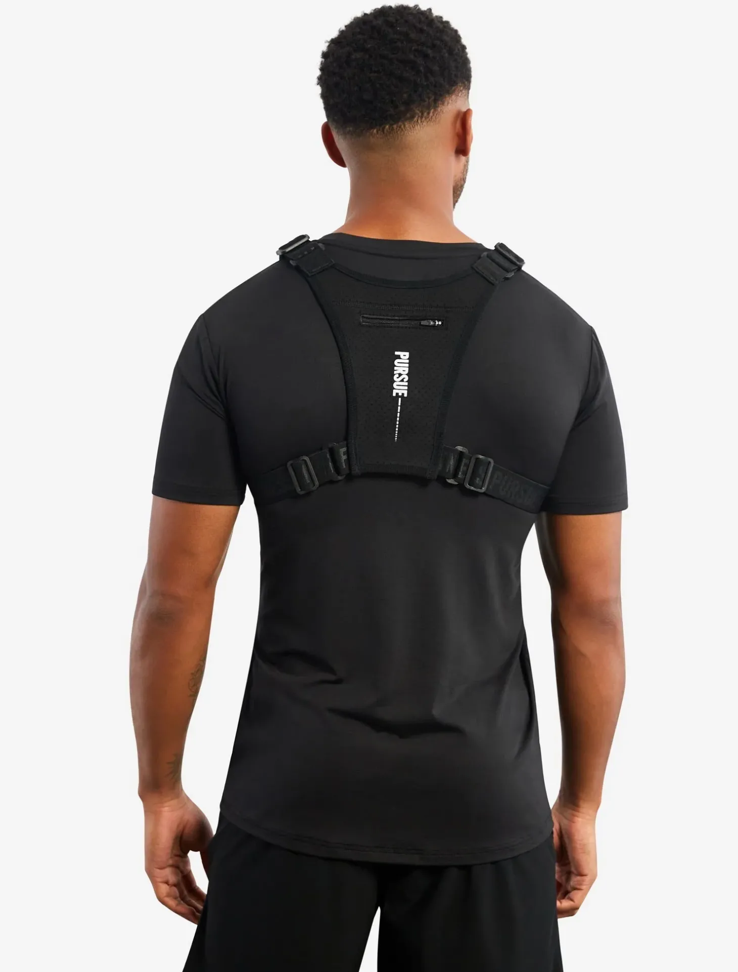 Adjustable Training Vest Black