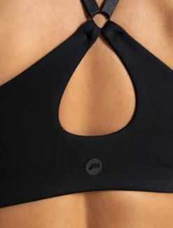 Allure Adjustable Sports Bra Black