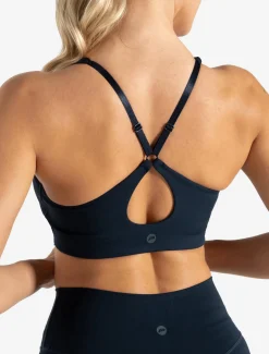 Allure Adjustable Sports Bra Dark Navy