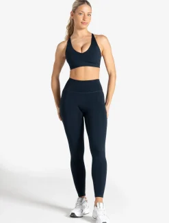 Allure Adjustable Sports Bra Dark Navy