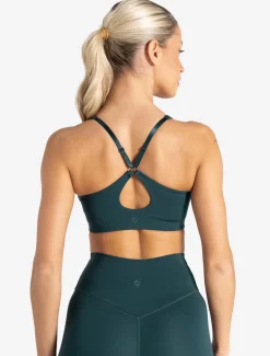 Allure Adjustable Sports Bra Marine Teal
