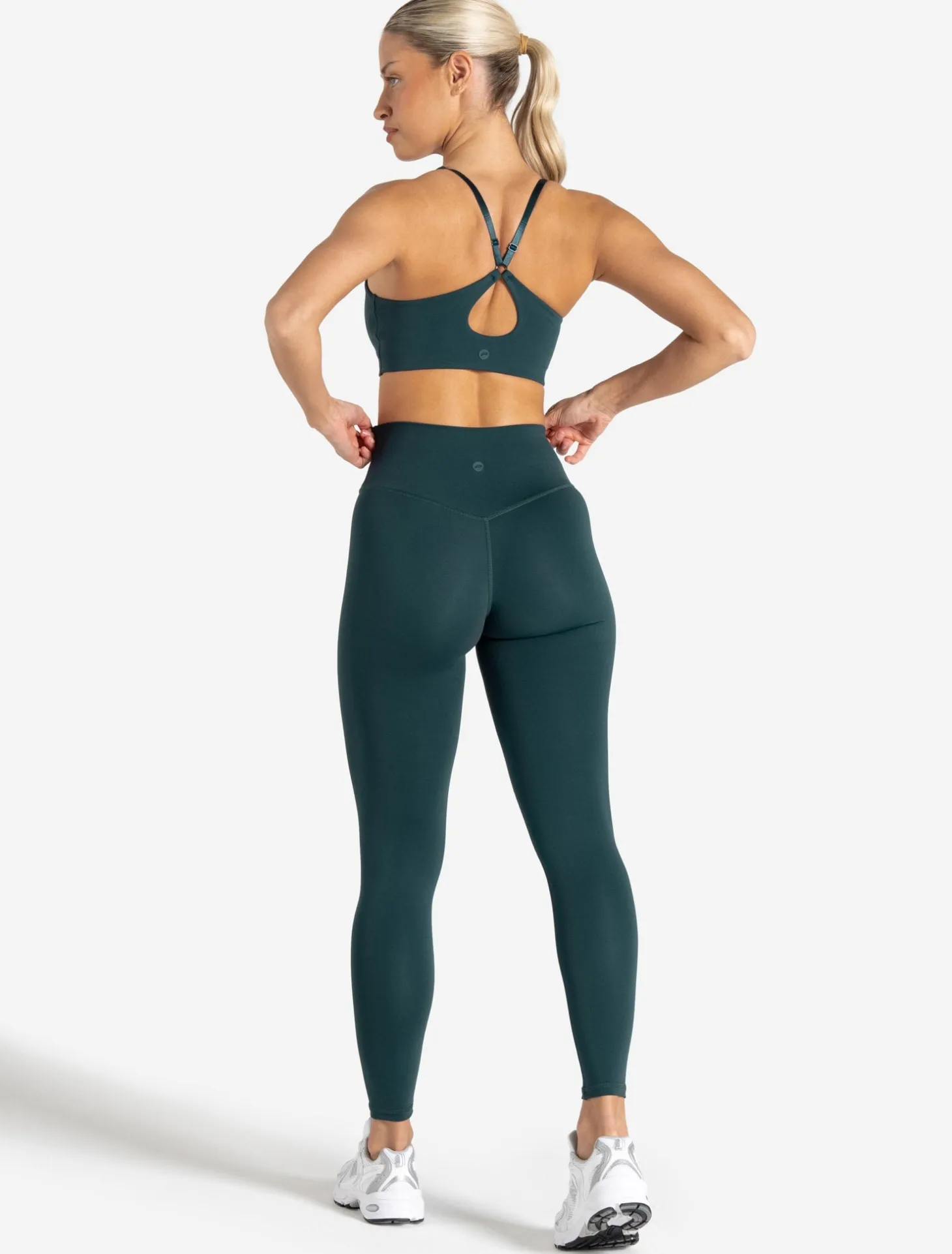 Allure Adjustable Sports Bra Marine Teal
