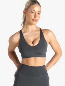 Allure Adjustable Sports Bra Storm Grey
