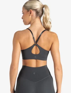 Allure Adjustable Sports Bra Storm Grey