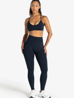 Allure Cross Back Sports Bra Dark Navy