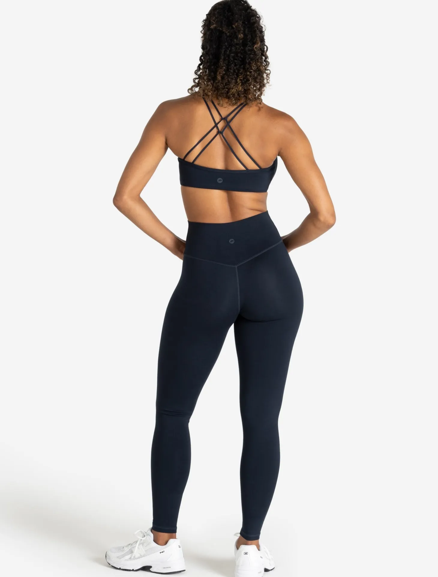 Allure Cross Back Sports Bra Dark Navy