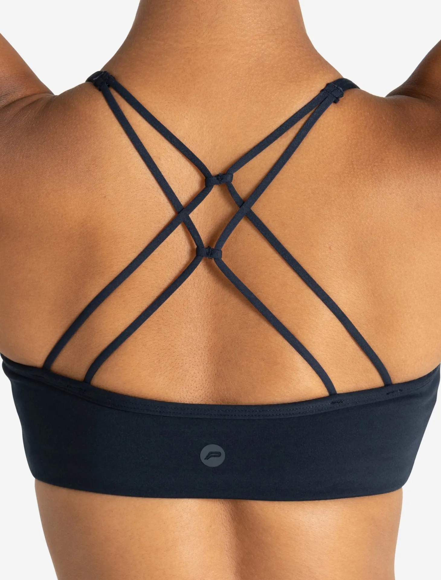 Allure Cross Back Sports Bra Dark Navy
