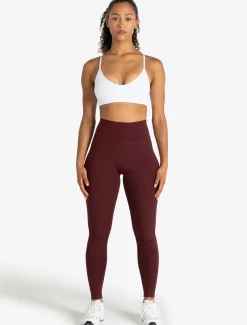 Allure Cross Back Sports Bra White