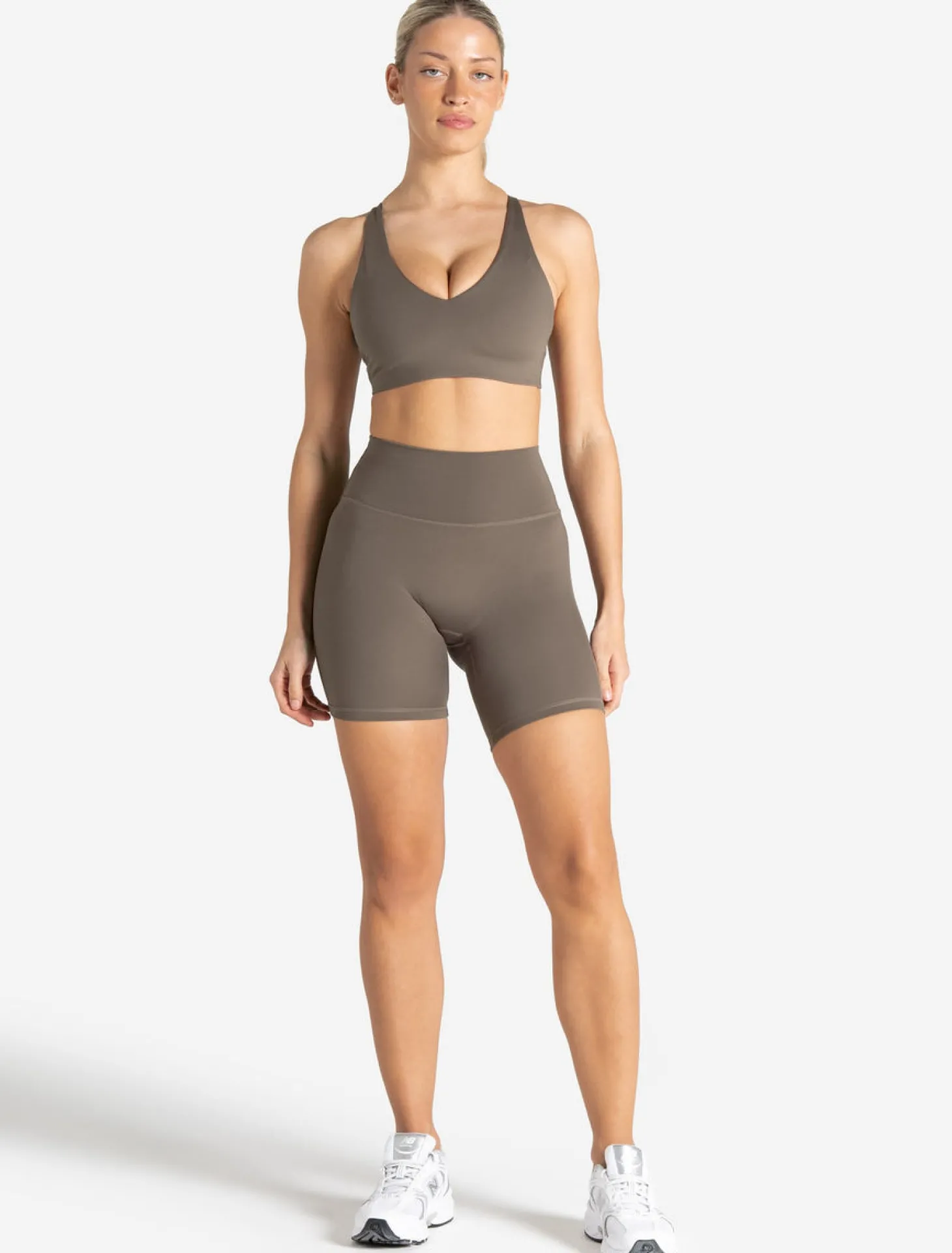 Allure Cycling Shorts Taupe