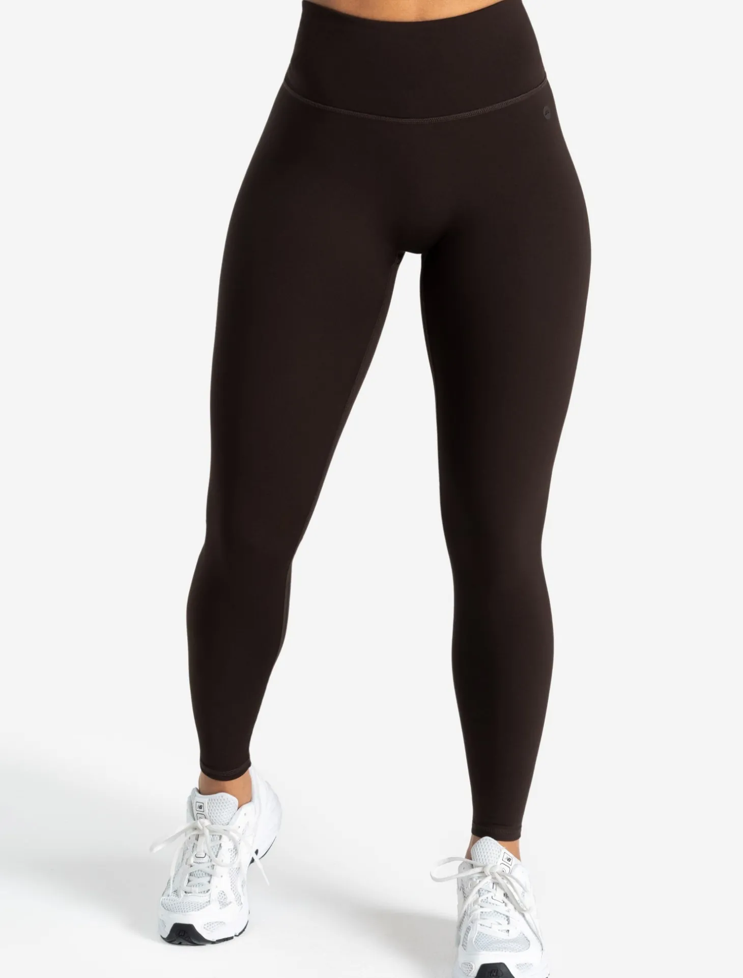 Allure Dipped Waist Leggings Espresso