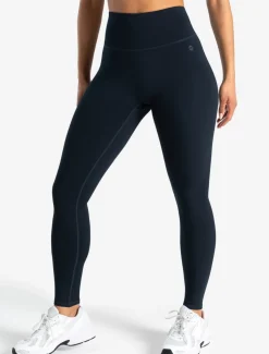Allure Dipped Waist Leggings Dark Navy