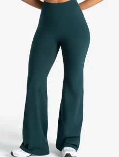 Allure Flared Leggings Marine Teal