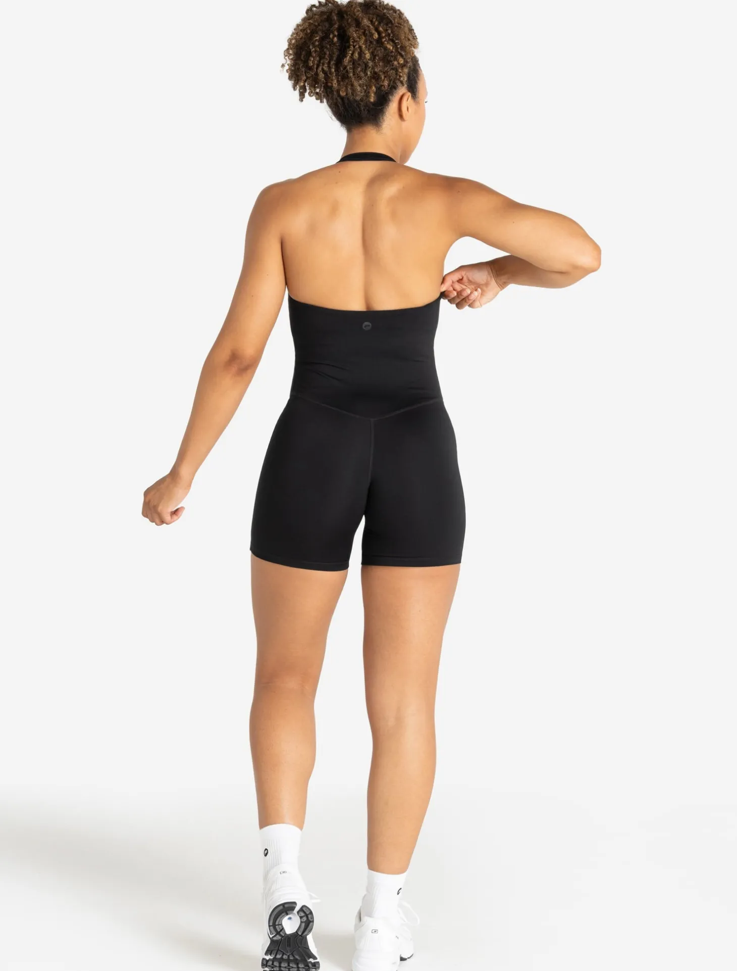 Allure Halter Neck All In One Black