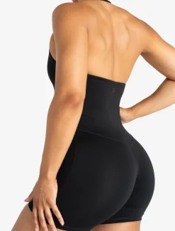 Allure Halter Neck All In One Black