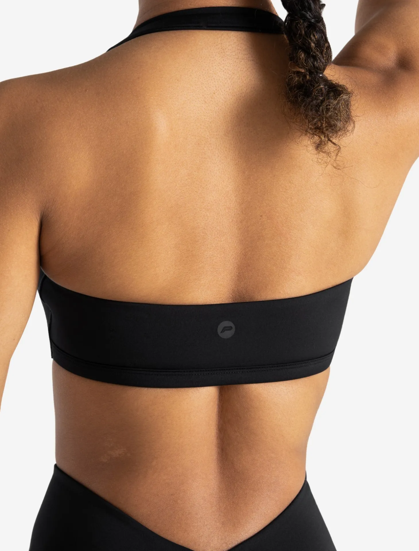 Allure Halter Sports Bra Black