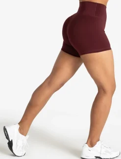 Allure Short Length Shorts Dark Burgundy