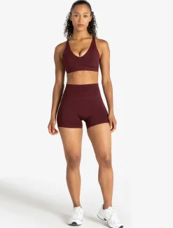 Allure Short Length Shorts Dark Burgundy