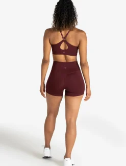 Allure Short Length Shorts Dark Burgundy