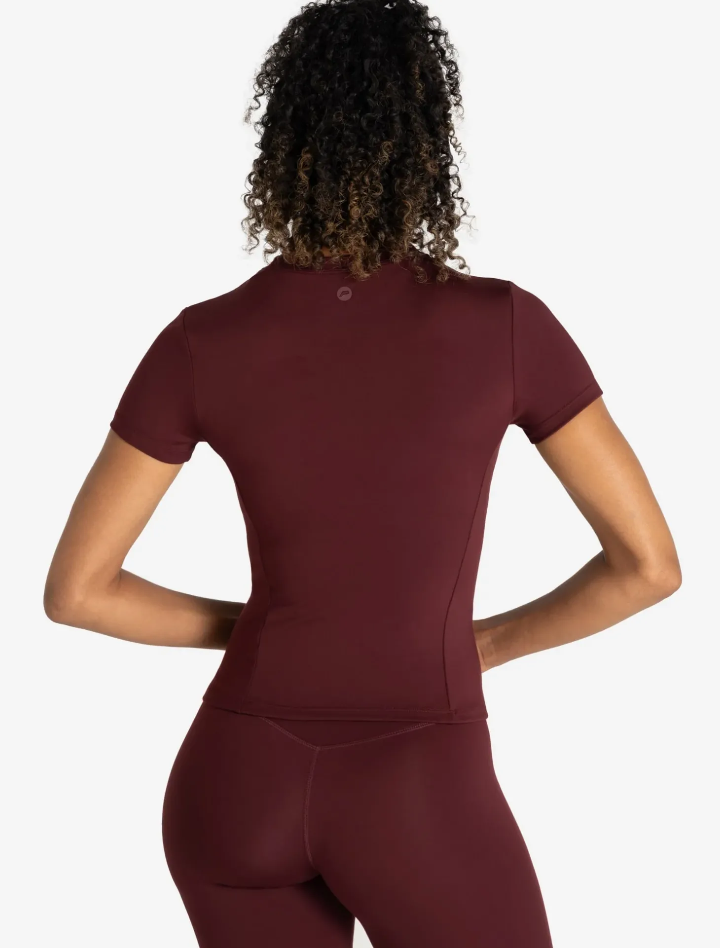 Allure T-Shirt Dark Burgundy