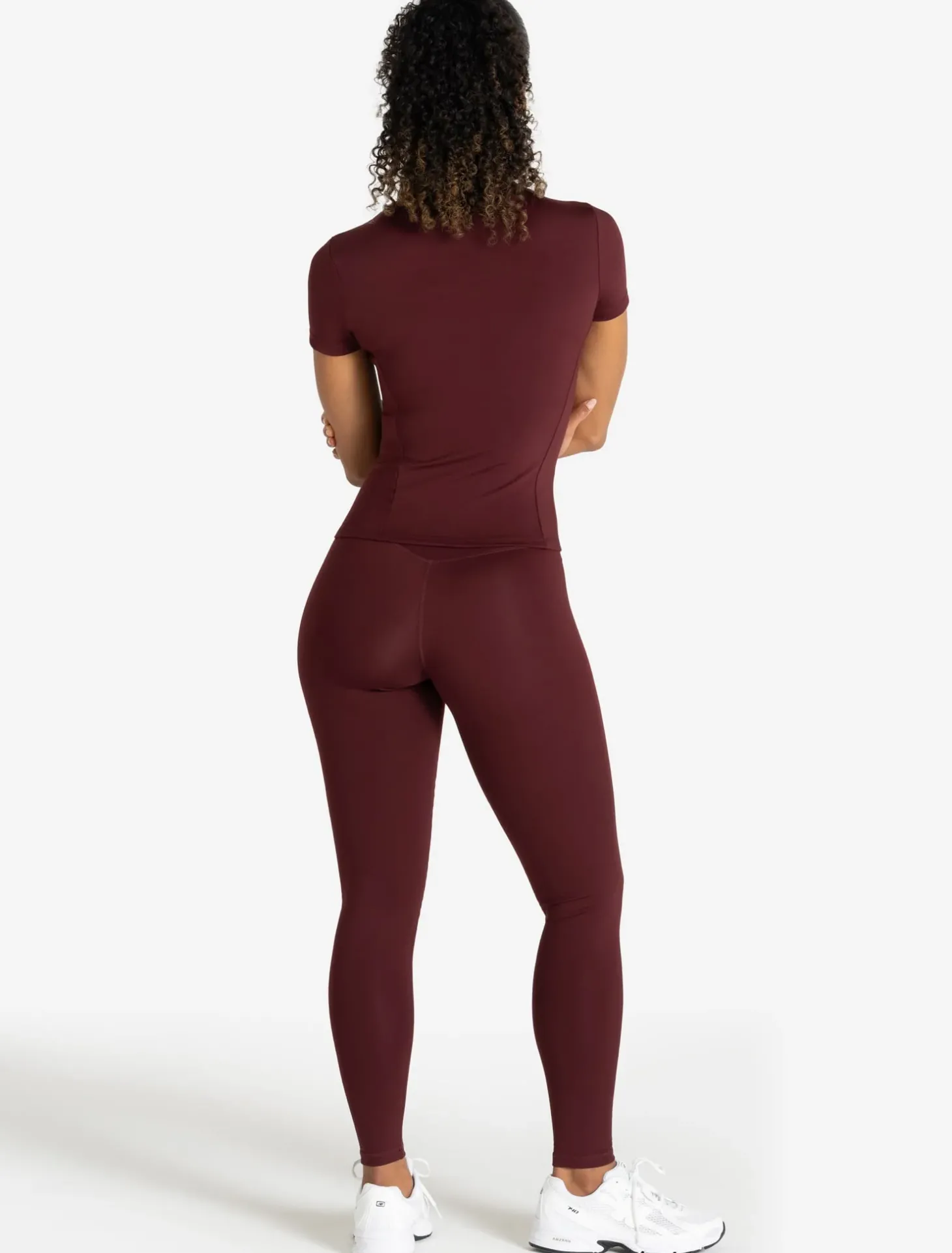 Allure T-Shirt Dark Burgundy
