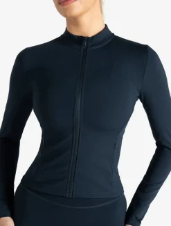 Allure Zip Jacket Dark Navy