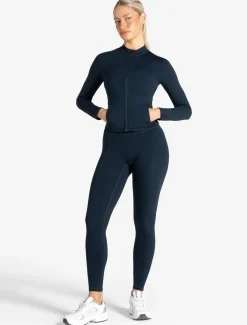 Allure Zip Jacket Dark Navy