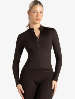 Allure Zip Jacket Espresso