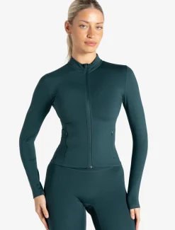 Allure Zip Jacket Marine Teal