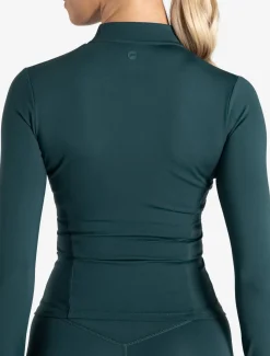 Allure Zip Jacket Marine Teal