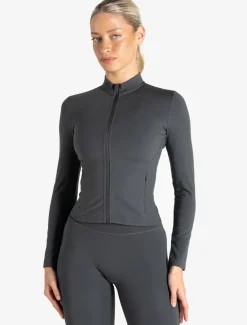 Allure Zip Jacket Storm Grey