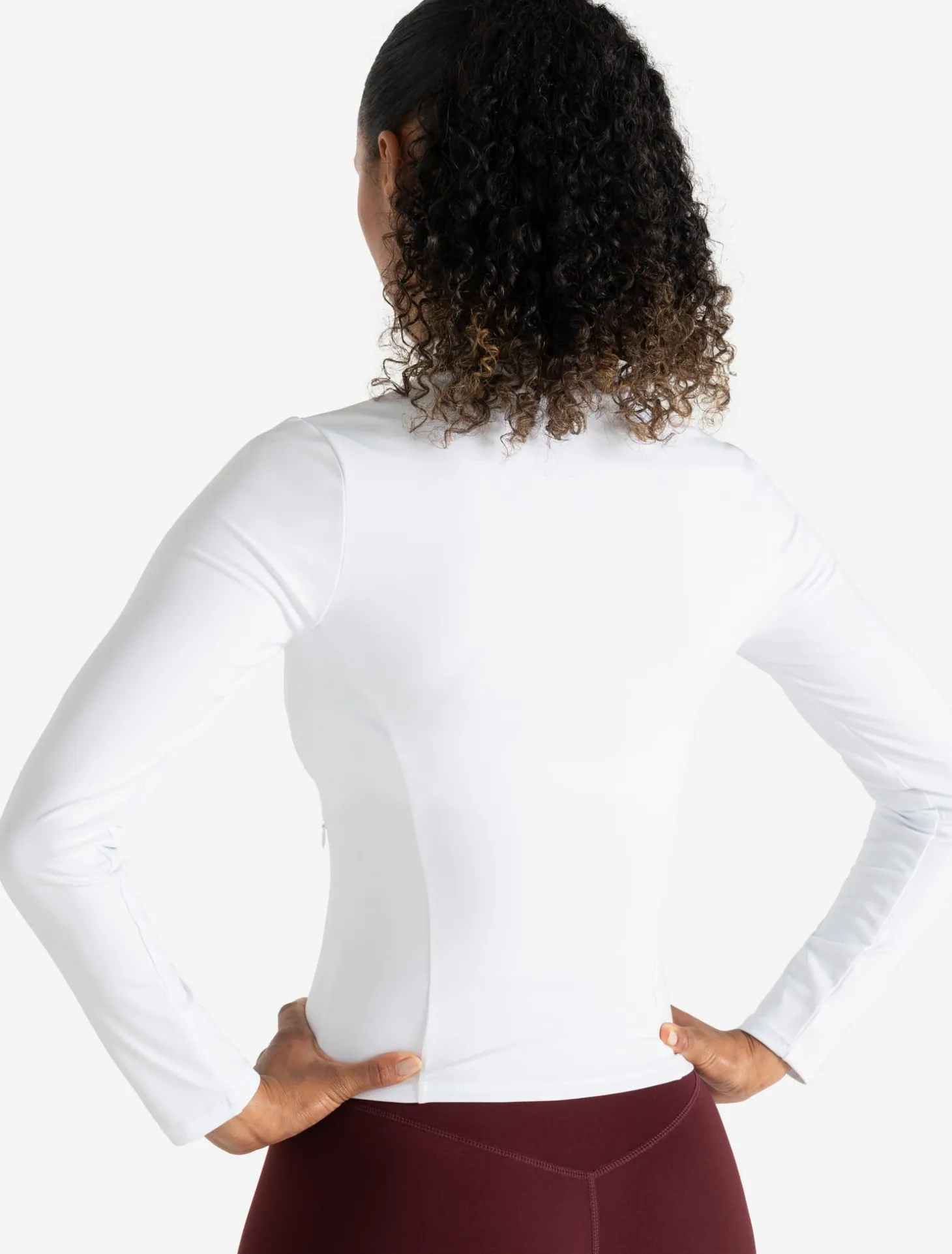 Allure Zip Jacket White